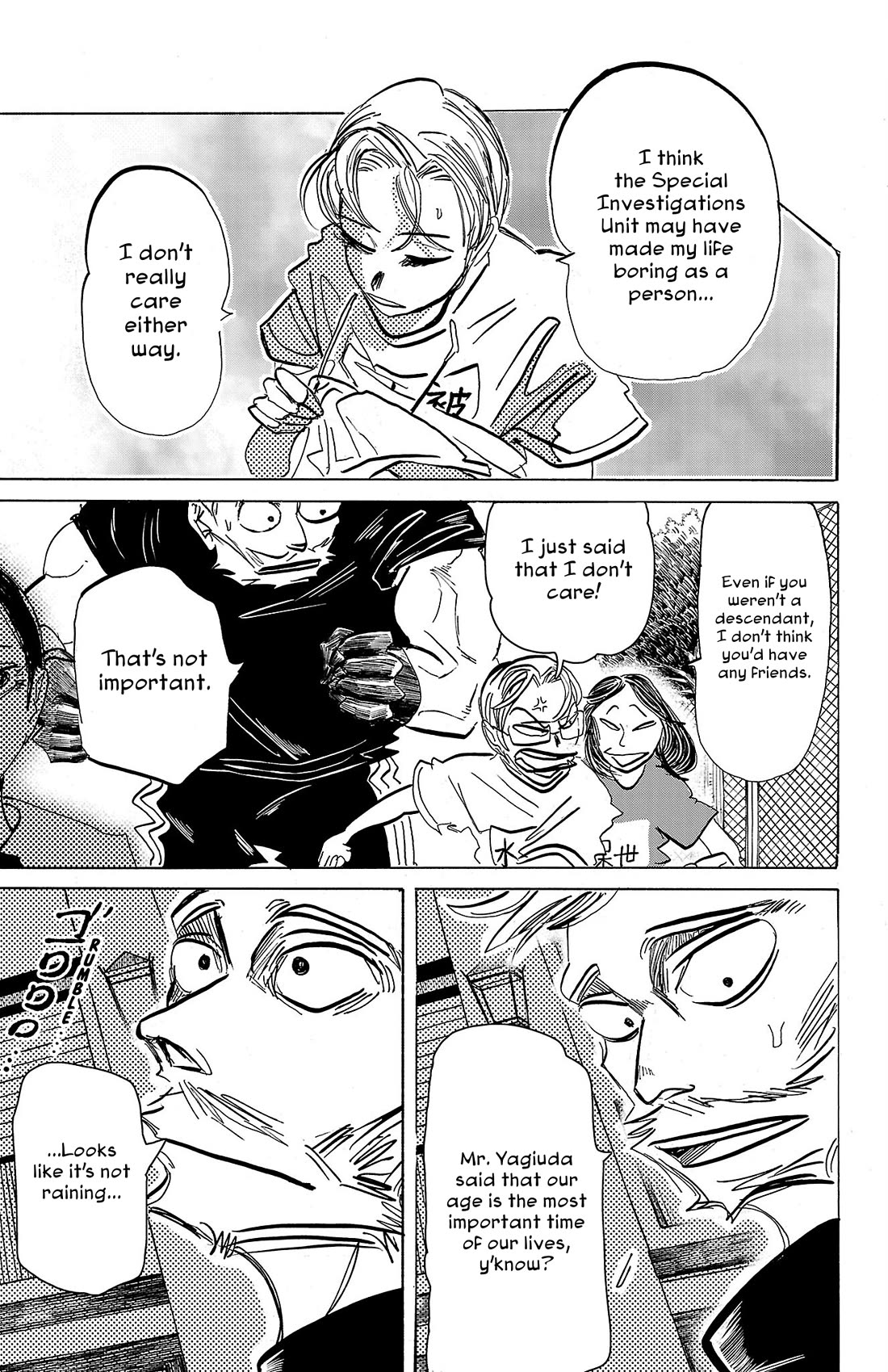 Sanda Chapter 87 page 11 - Chapter 87: After All, Let's Do a Rain Dance!