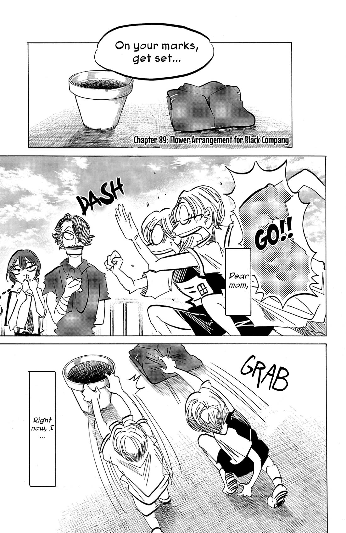 Sanda Chapter 89 page 2 - Chapter 89: Flower Arrangement for Black Company