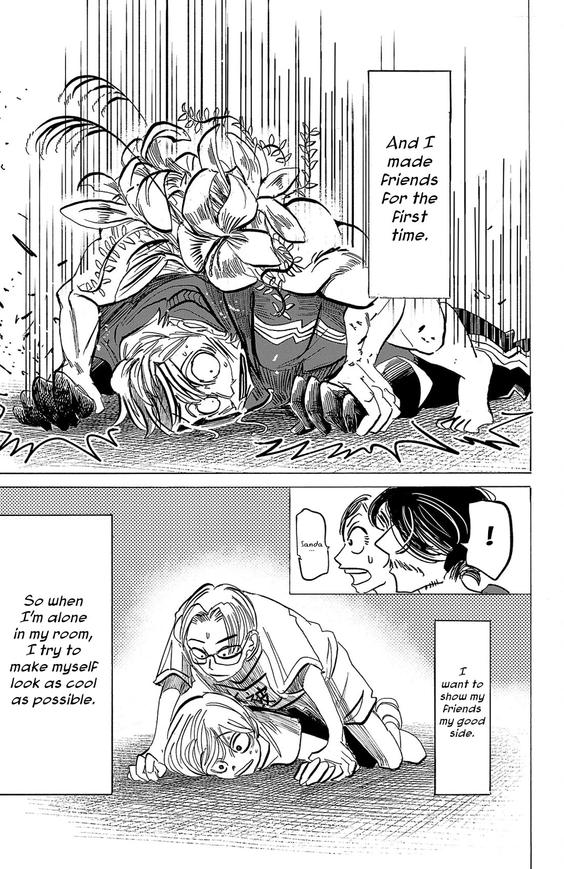 Sanda Chapter 89 page 4 - Chapter 89: Flower Arrangement for Black Company