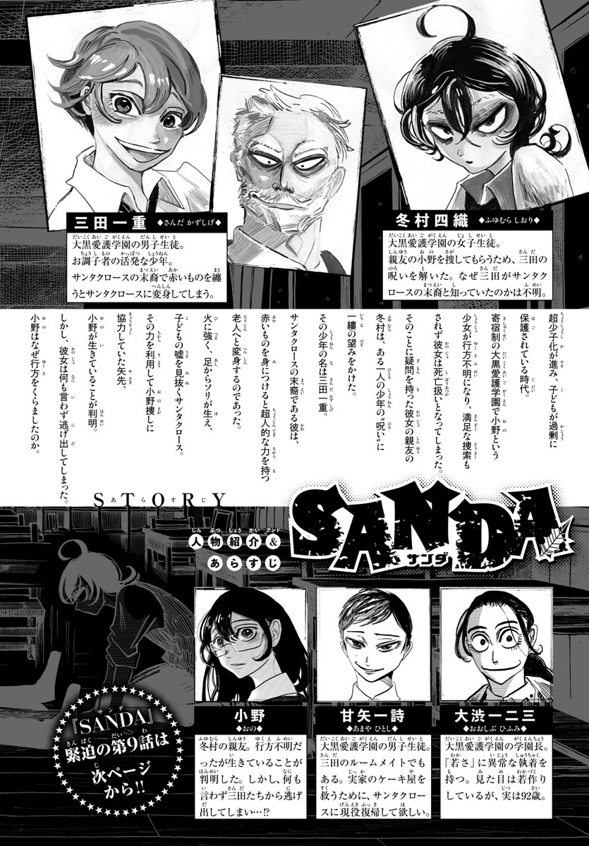 Sanda Chapter 9 page 1 - Chapter 9: Nicotine-filled admiration