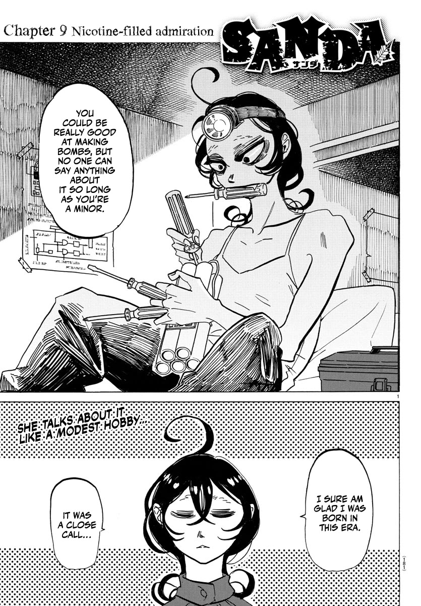 Sanda Chapter 9 page 2 - Chapter 9: Nicotine-filled admiration