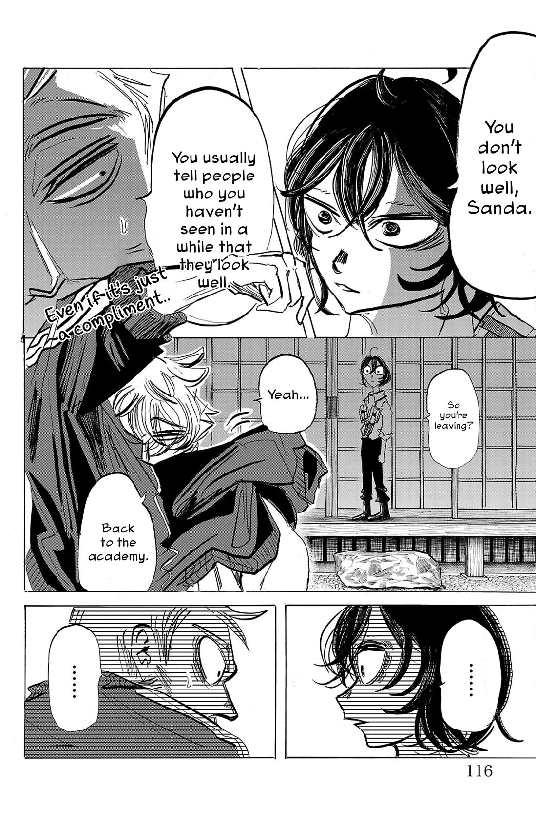 Sanda Chapter 94 page 11 - Chapter 94: Rusting the Scales