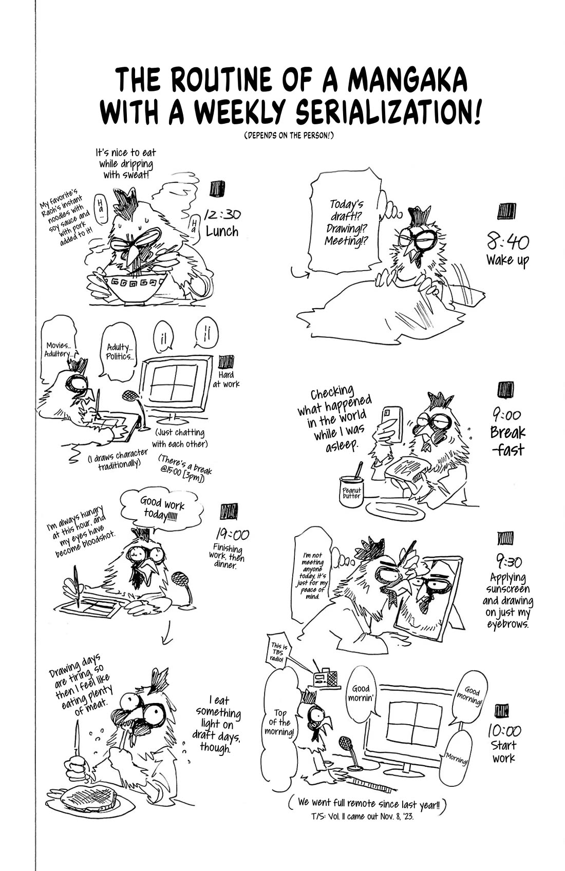 Sanda Chapter 97.5 page 2 - Chapter 97.5: Vol 11. Extras