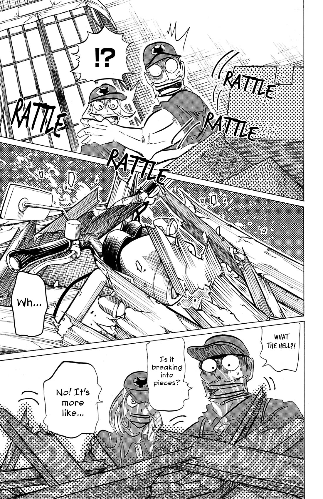 Sanda Chapter 97 page 12 - Chapter 97: A Sled Transport from Ookami Yamato