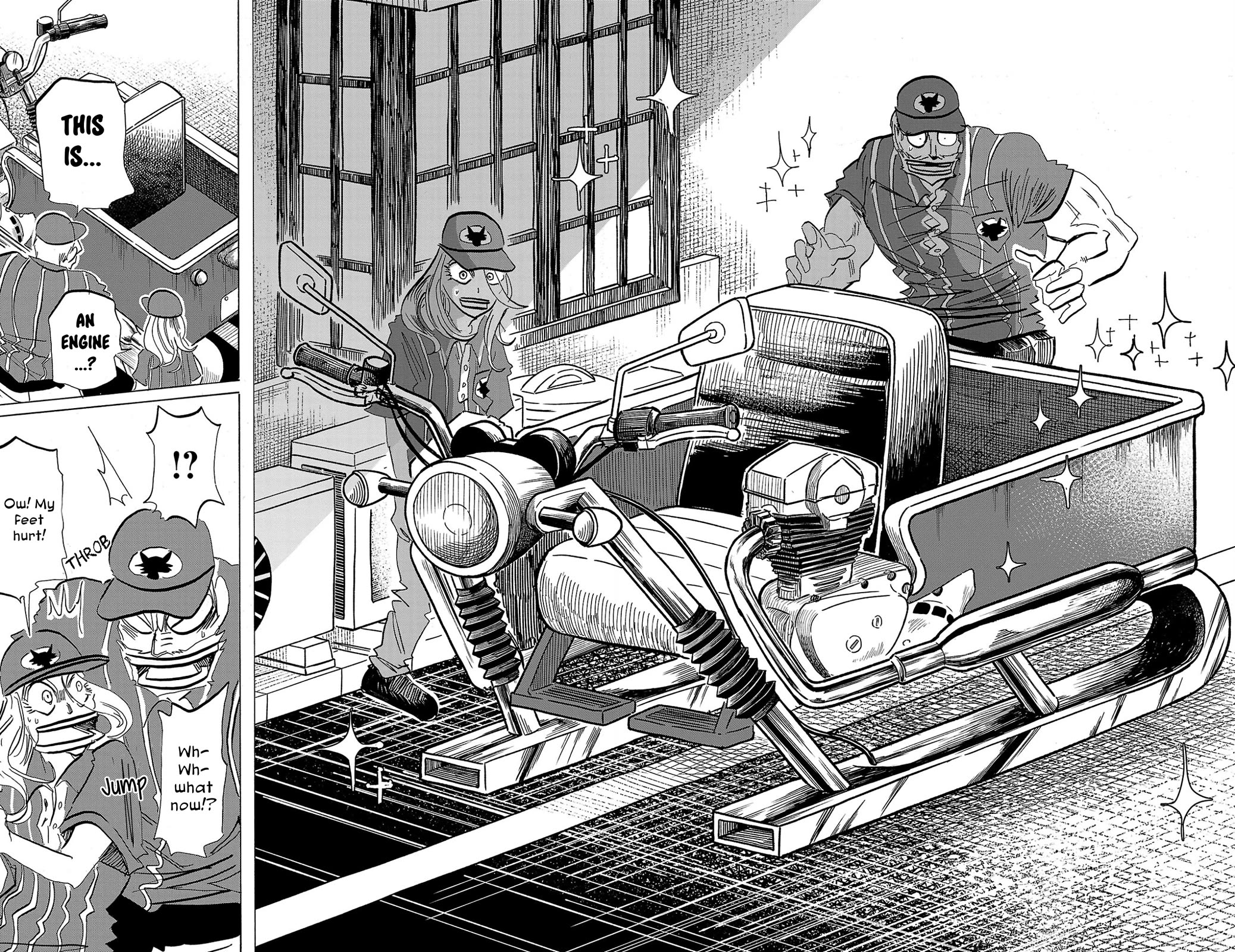 Sanda Chapter 97 page 13 - Chapter 97: A Sled Transport from Ookami Yamato