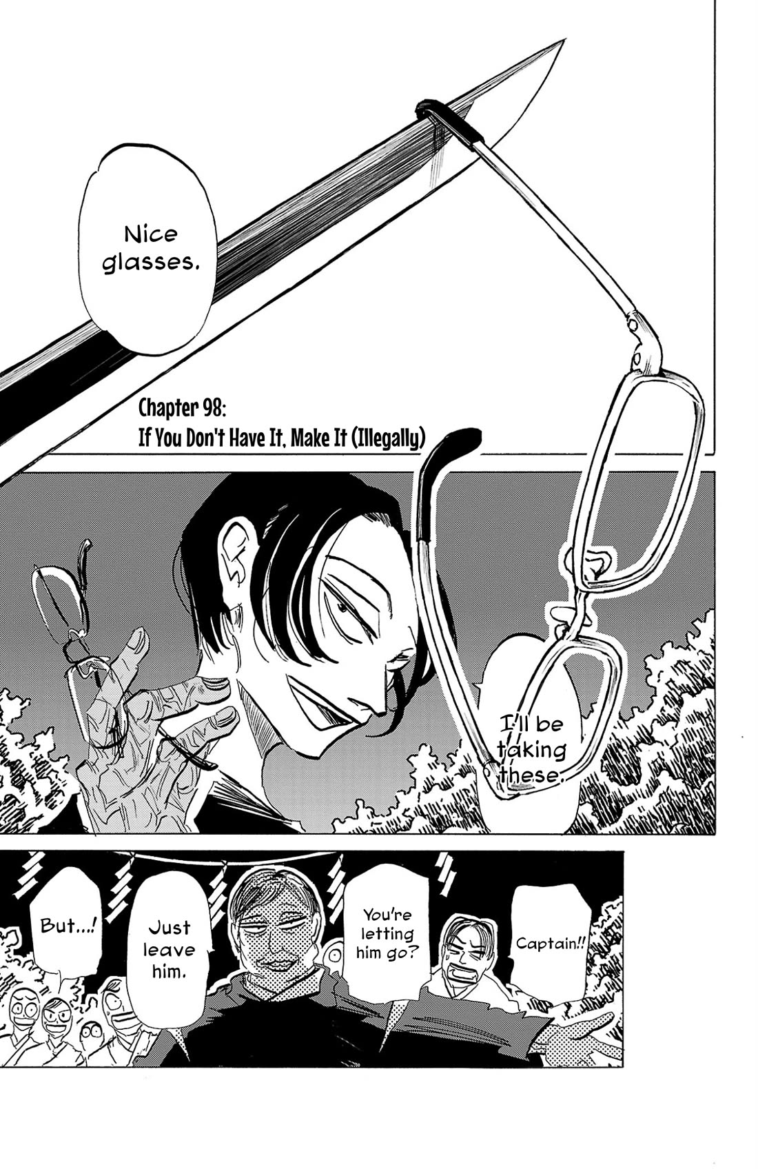Sanda Chapter 98 page 2 - Chapter 98: If You Don't Have It, Make It (Illegally)