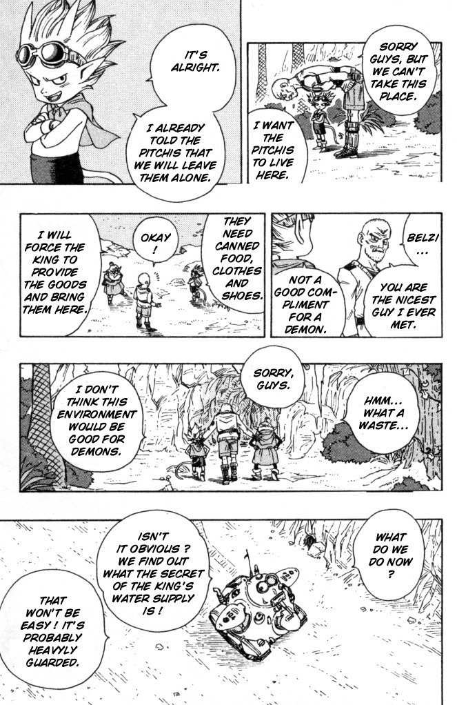 SandLand Chapter 10 page 11 - Chapter 10: The Mystic Spring