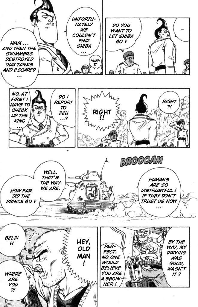 SandLand Chapter 10 page 3 - Chapter 10: The Mystic Spring
