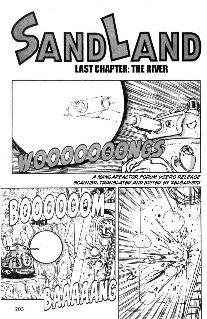 SandLand Chapter 14 page 1 - Chapter 14: The River