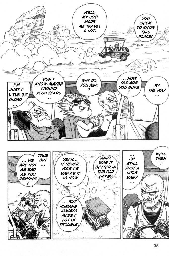 SandLand Chapter 2 page 2 - Chapter 2: Everything Lost
