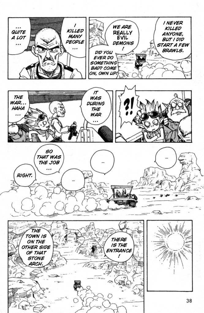 SandLand Chapter 2 page 4 - Chapter 2: Everything Lost