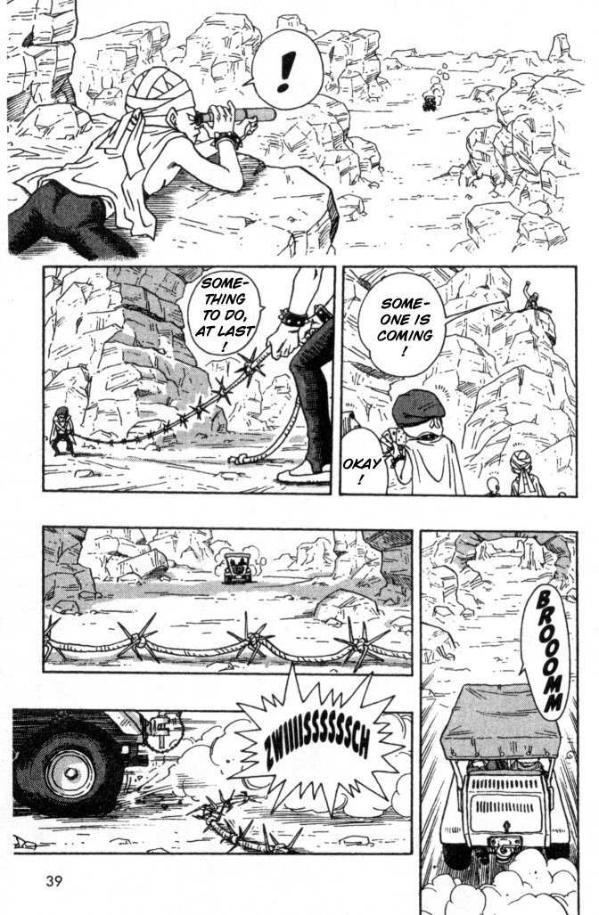 SandLand Chapter 2 page 5 - Chapter 2: Everything Lost