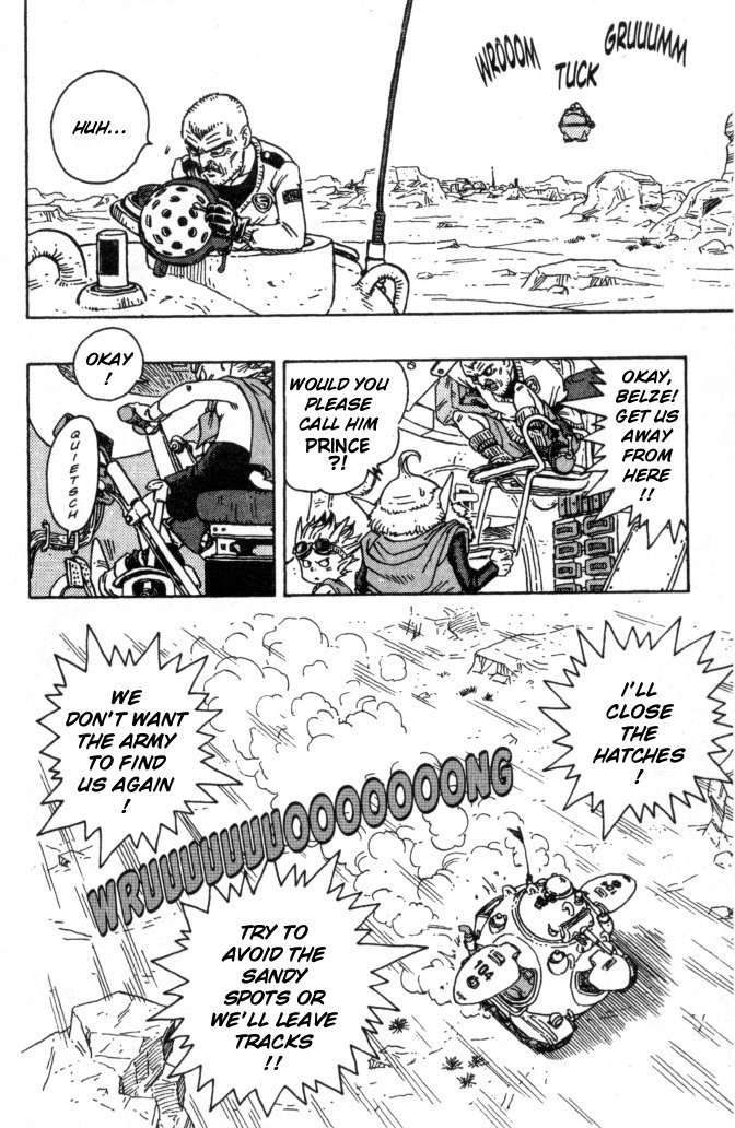 SandLand Chapter 4 page 4 - Chapter 4: Air Tank