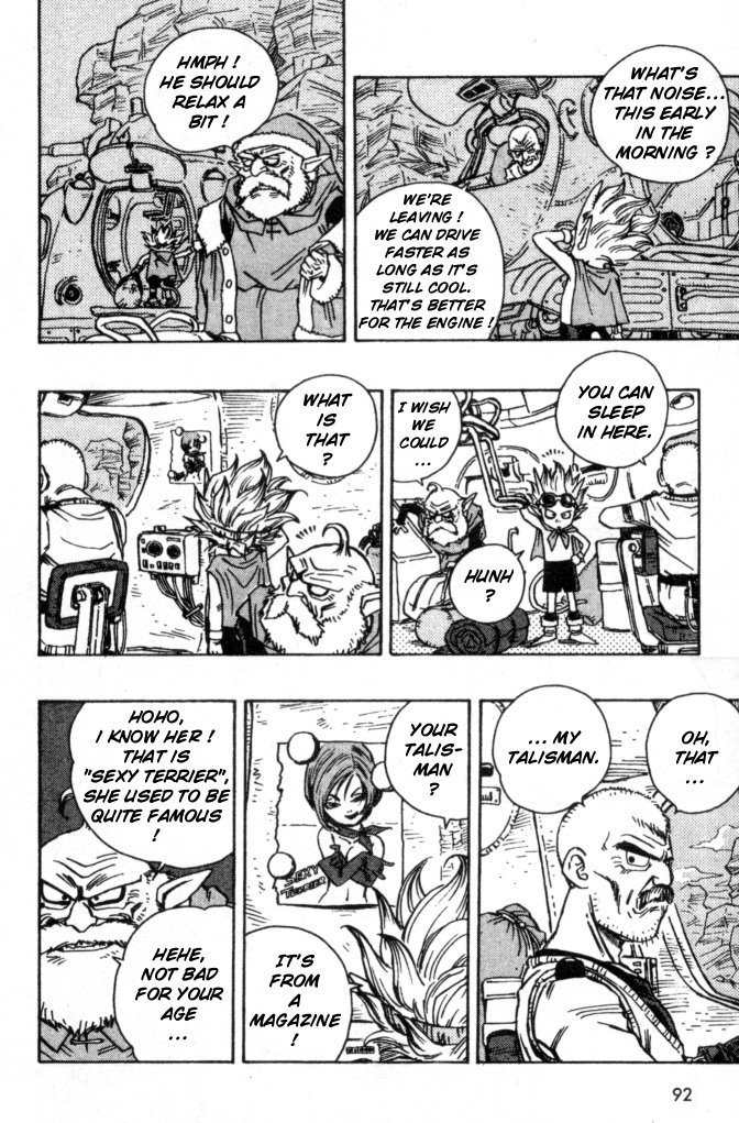 SandLand Chapter 6 page 2 - Chapter 6: Rao's Talisman