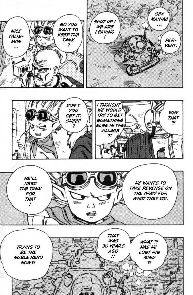 SandLand Chapter 6 page 3 - Chapter 6: Rao's Talisman