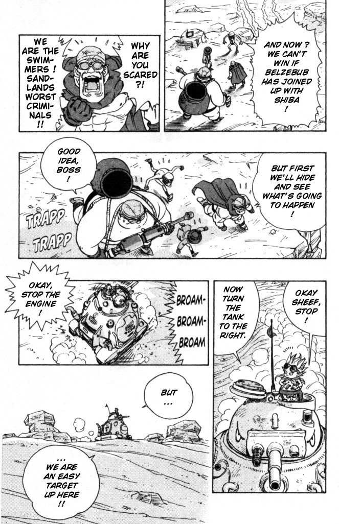 SandLand Chapter 7 page 9 - Chapter 7: Tank Battle