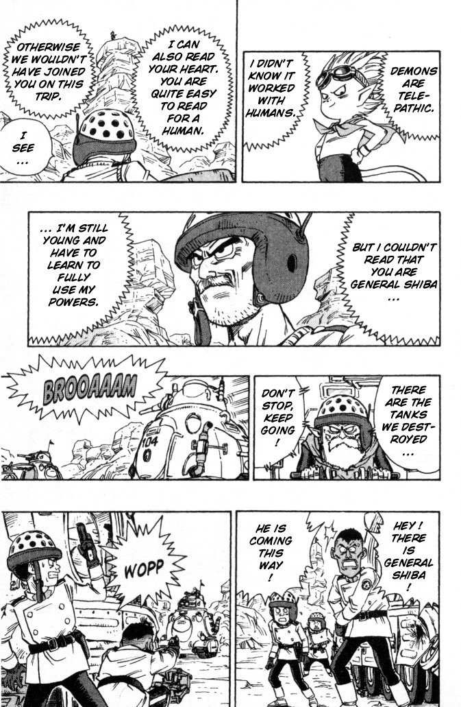 SandLand Chapter 8 page 3 - Chapter 8: General Shiba vs General Are