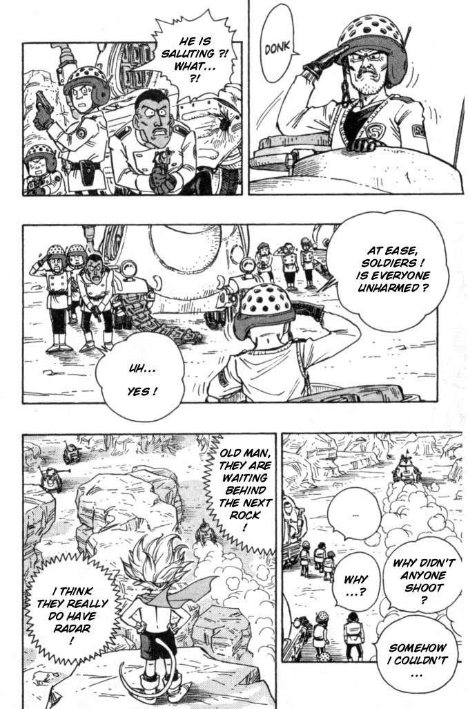 SandLand Chapter 8 page 4 - Chapter 8: General Shiba vs General Are