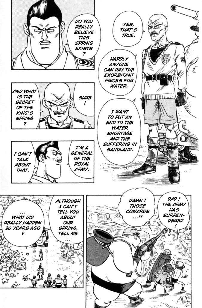 SandLand Chapter 8 page 9 - Chapter 8: General Shiba vs General Are