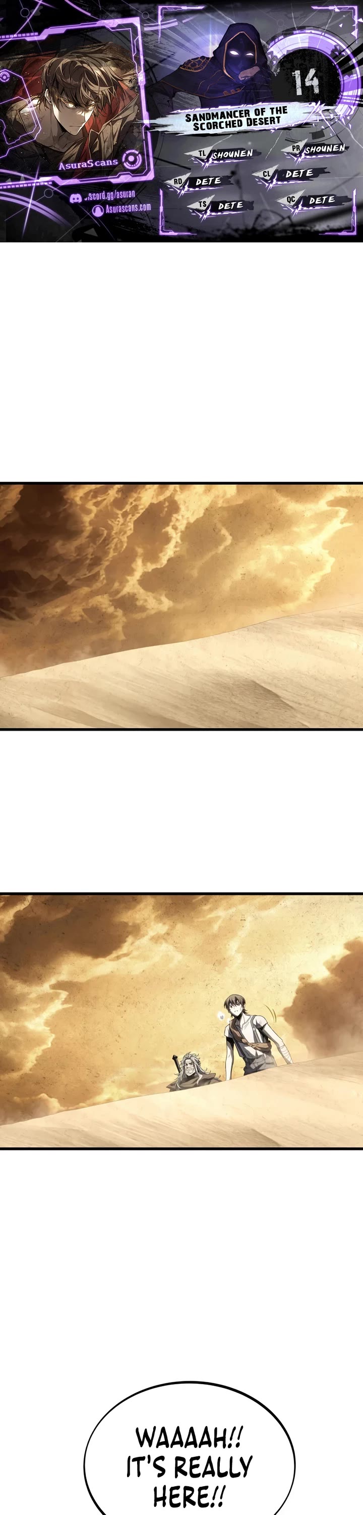 Sandmancer of the Scorched Desert Chapter 14 page 1 - Chapter 14