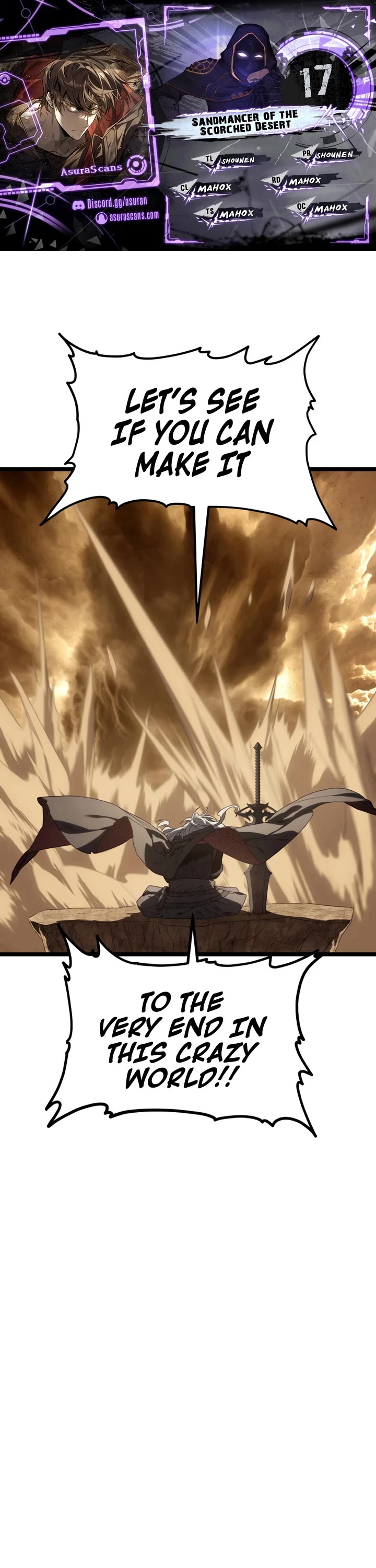 Sandmancer of the Scorched Desert Chapter 17 page 1 - Chapter 17