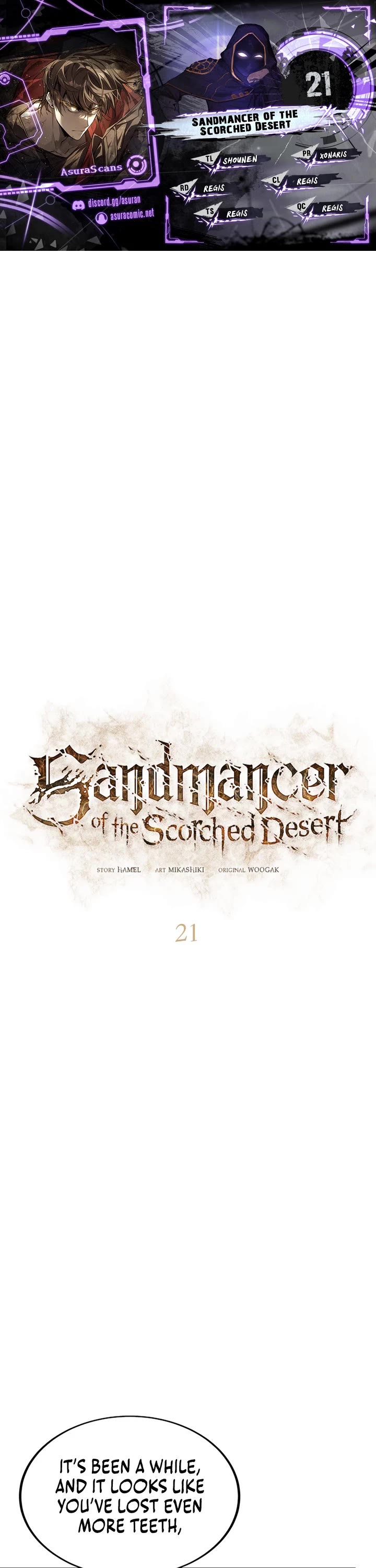 Sandmancer of the Scorched Desert Chapter 21 page 1 - Chapter 21
