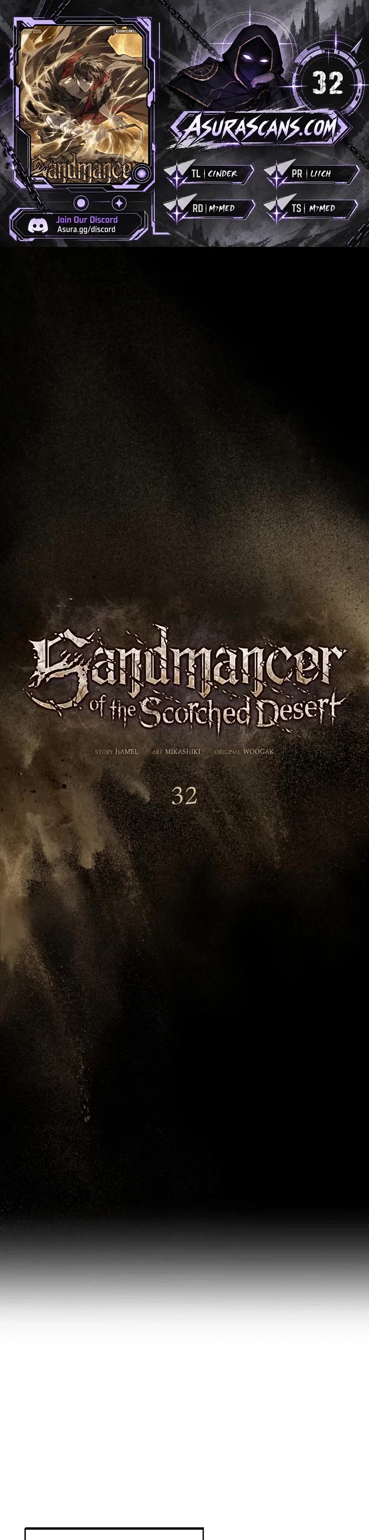Sandmancer of the Scorched Desert Chapter 32 page 1 - Chapter 32
