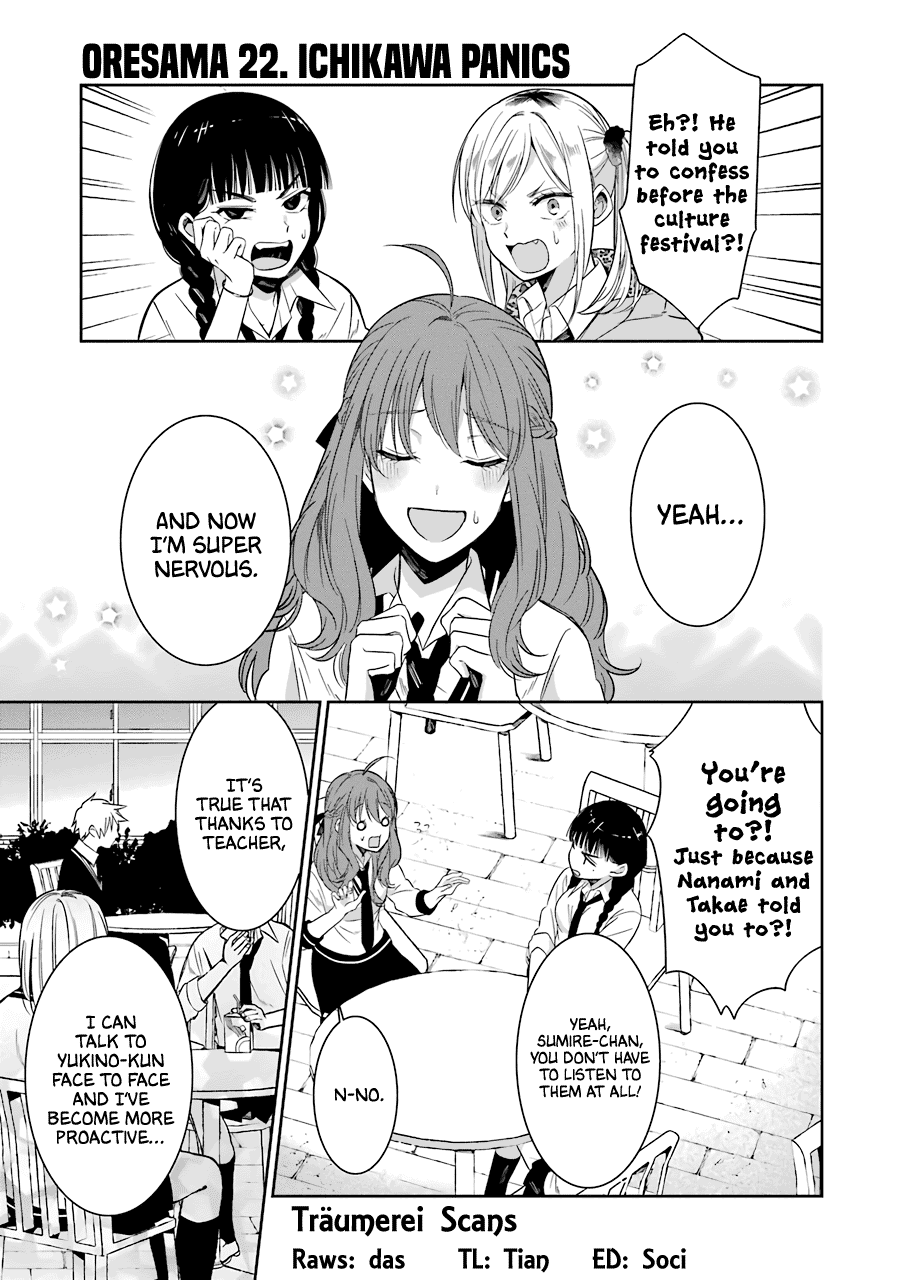 Sangatsu wa Ore-sama ni Narimasu Chapter 22 page 1 - Chapter 22: Ichikawa Panics