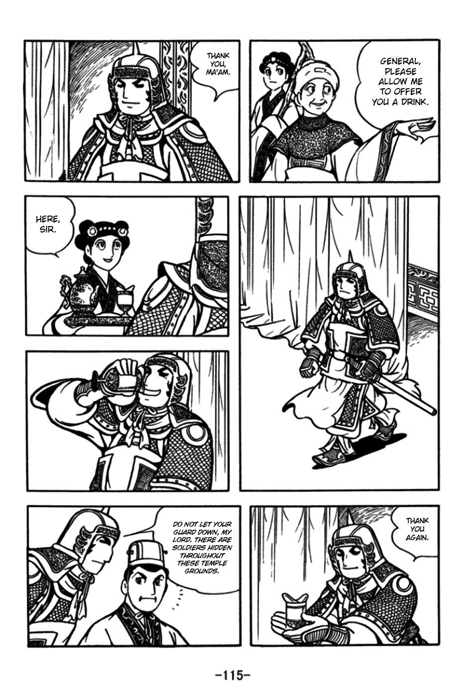 Sangokushi Chapter 173 page 10 - Chapter 173 : Cross-Split Rock