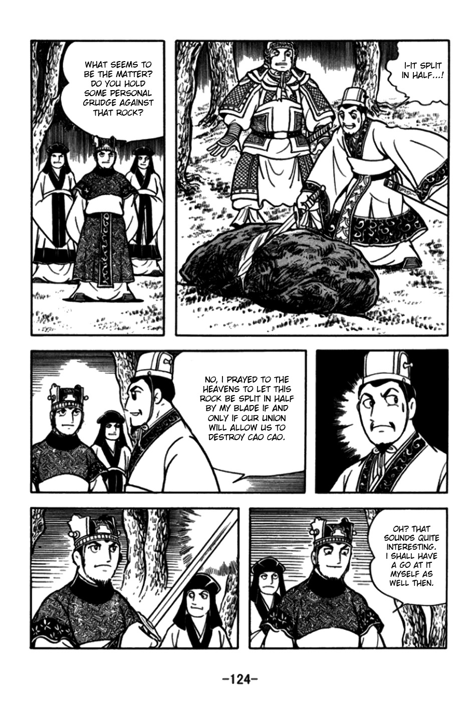 Sangokushi Chapter 173 page 19 - Chapter 173 : Cross-Split Rock
