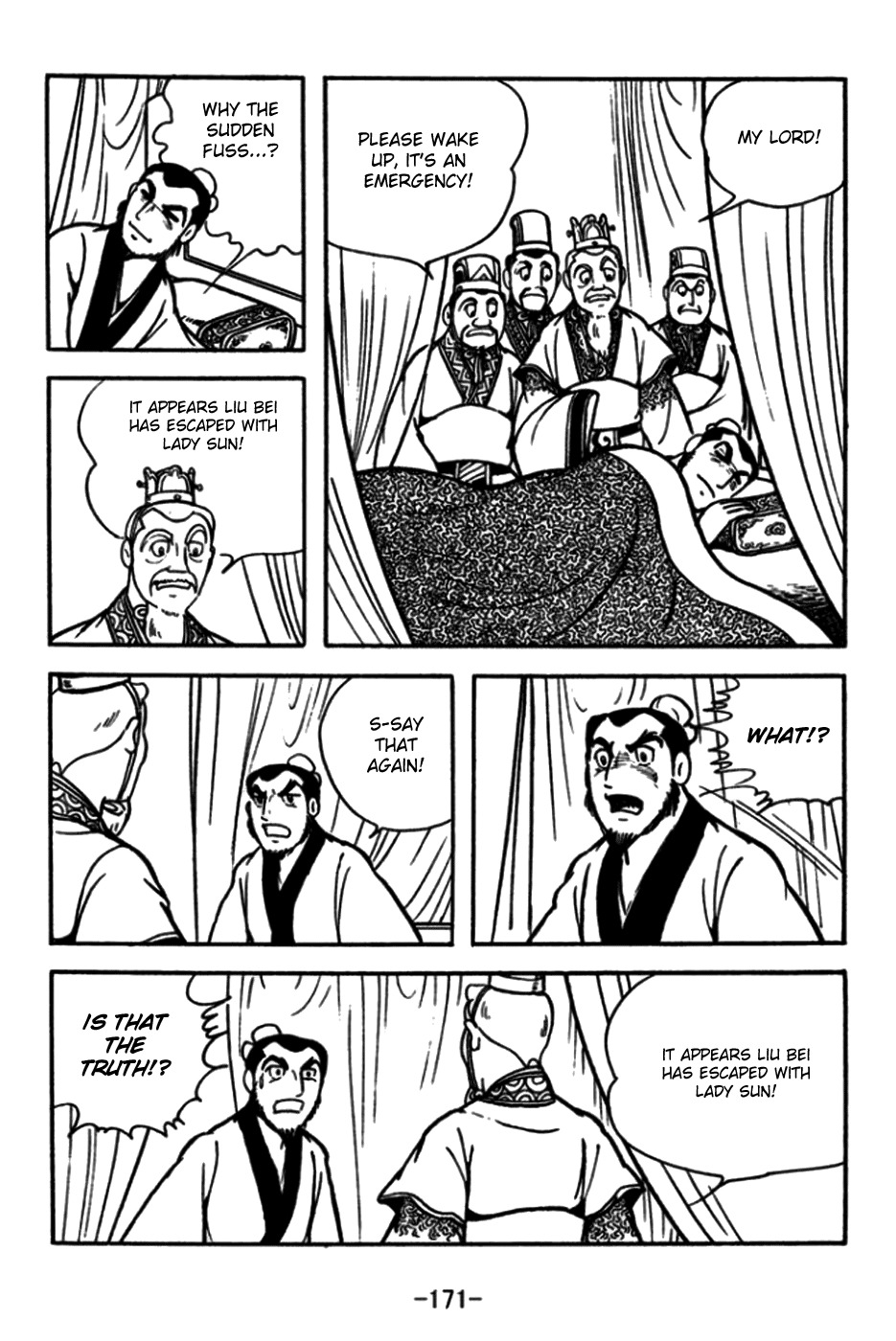 Sangokushi Chapter 175 page 28 - Chapter 175: Escape