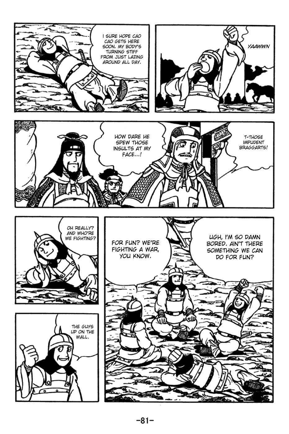Sangokushi Chapter 188 page 11 - Chapter 188: Derision