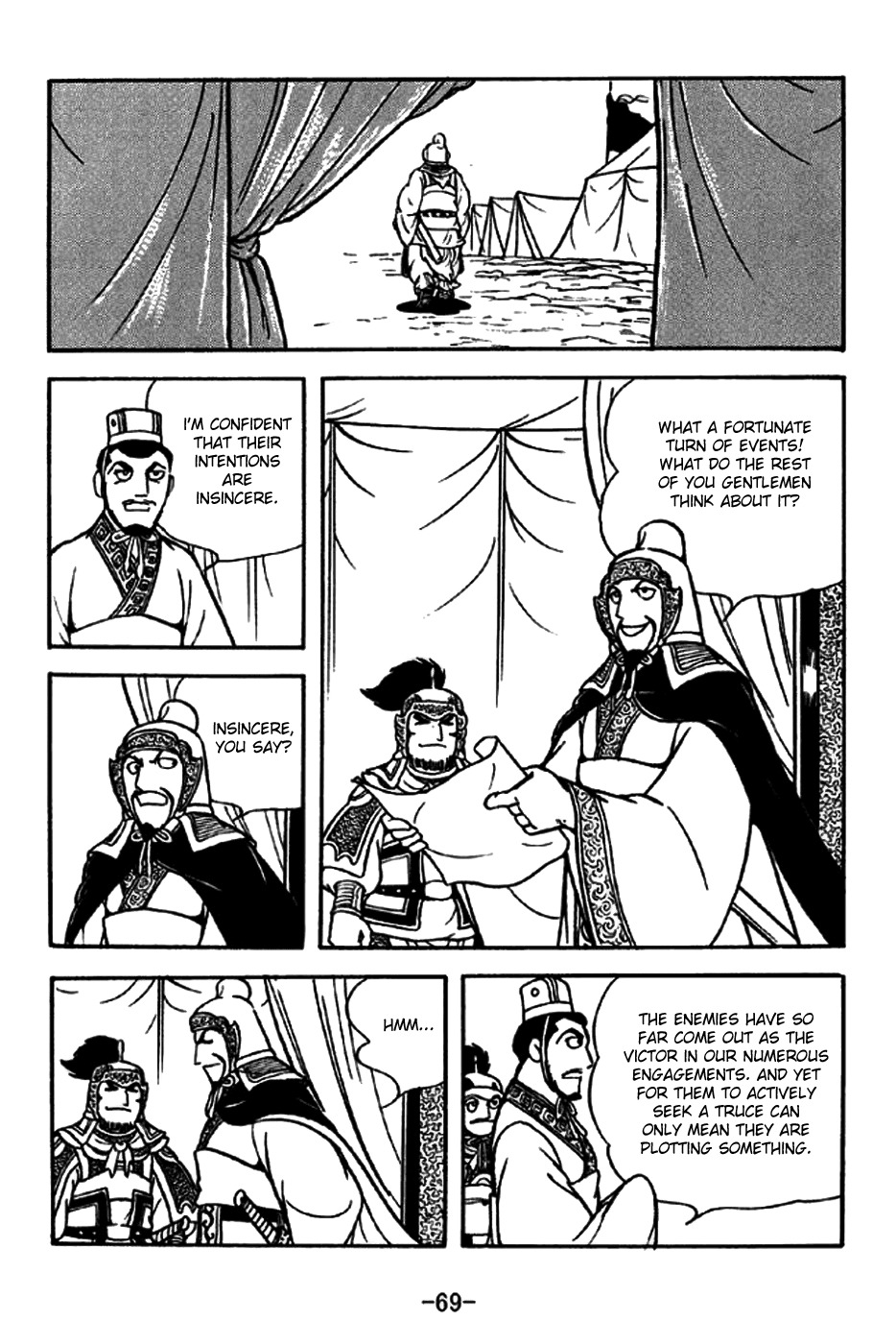 Sangokushi Chapter 195 page 9 - Chapter 195 : Reconcile