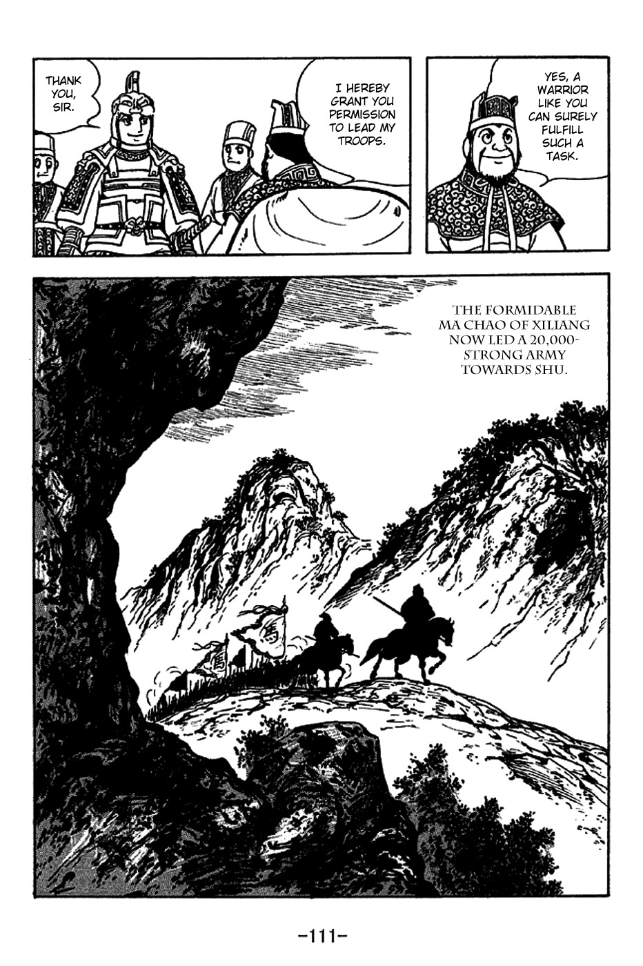 Sangokushi Chapter 222 page 3 - Chapter 222: Hanzhong Sends Ma Chao
