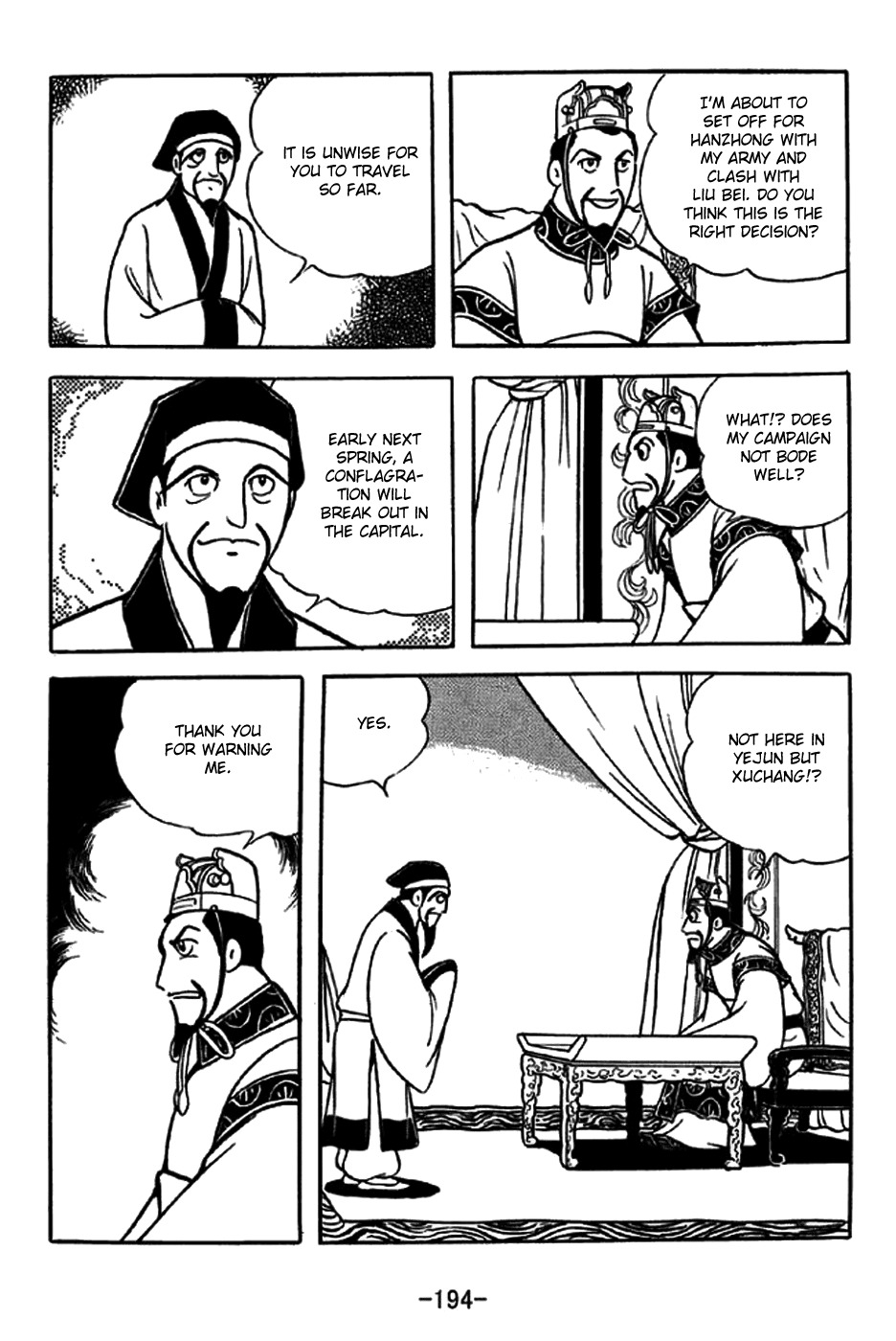 Sangokushi Chapter 241 page 8 - Chapter 241: Prophecy