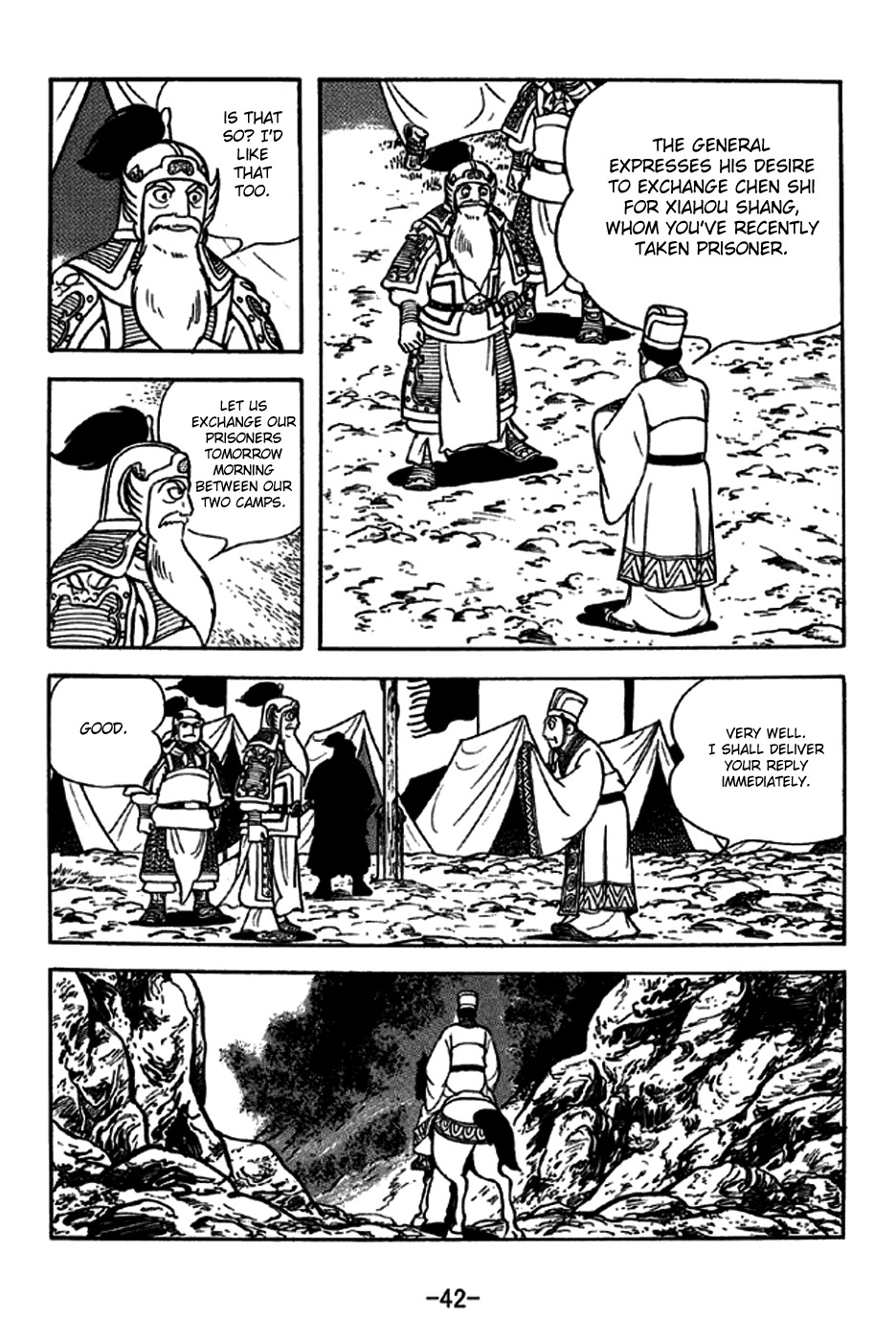 Sangokushi Chapter 251 page 14 - Chapter 251: Hostage Trade