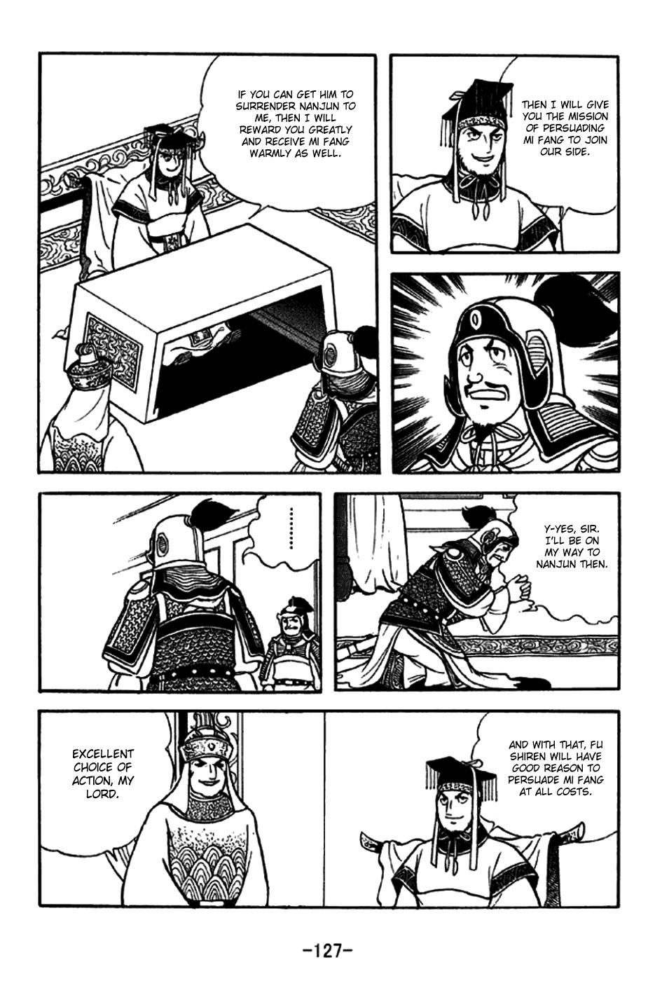 Sangokushi Chapter 272 page 11 - Chapter 272: Fu Shiren and Mi Fang
