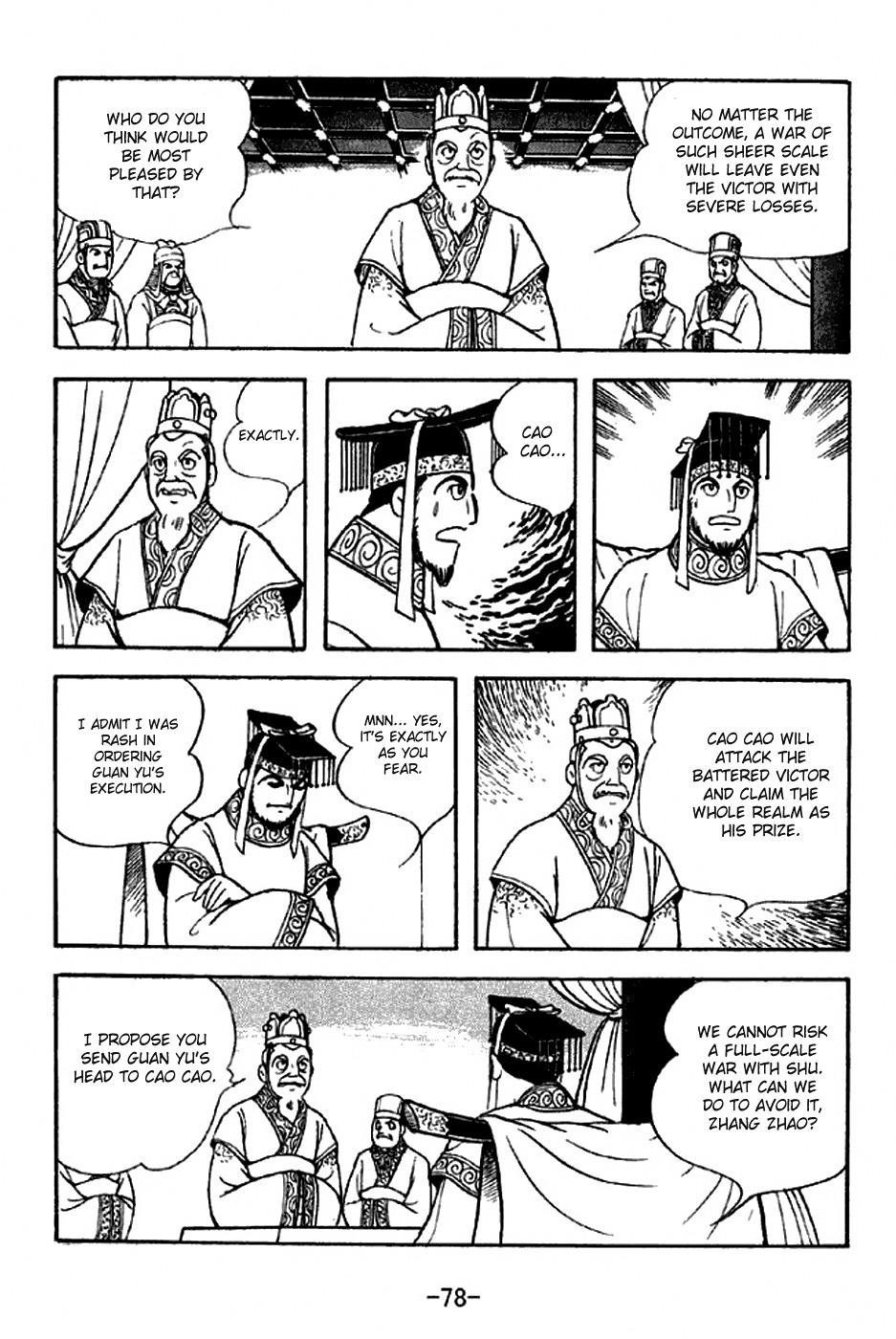 Sangokushi Chapter 279 page 8 - Chapter 279: Much Ado About a Head