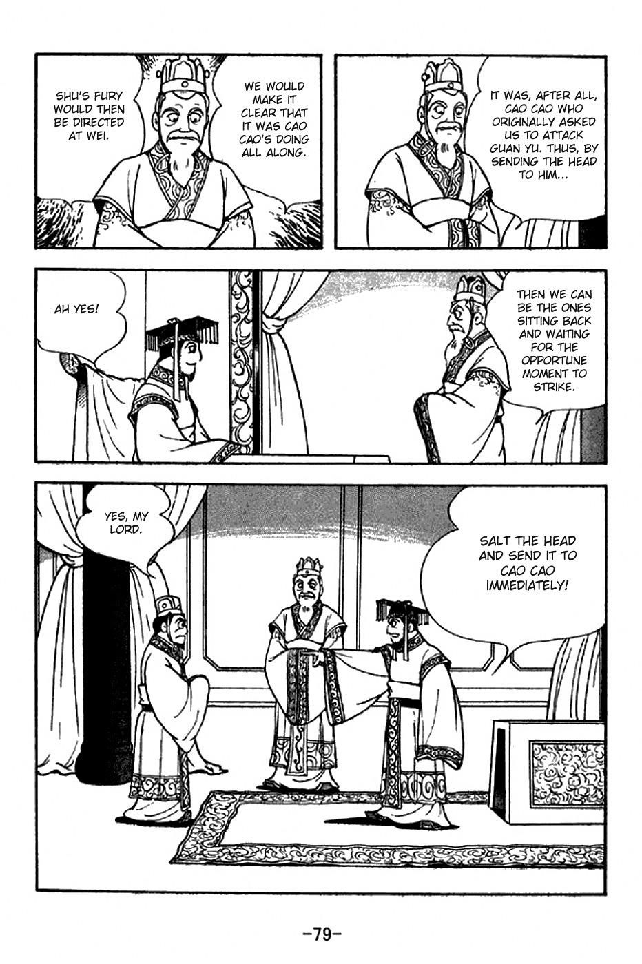 Sangokushi Chapter 279 page 9 - Chapter 279: Much Ado About a Head