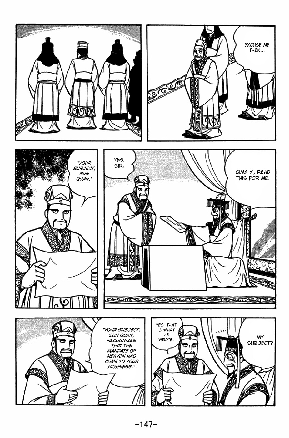 Sangokushi Chapter 283 page 3 - Chapter 283: Cao Cao's Death