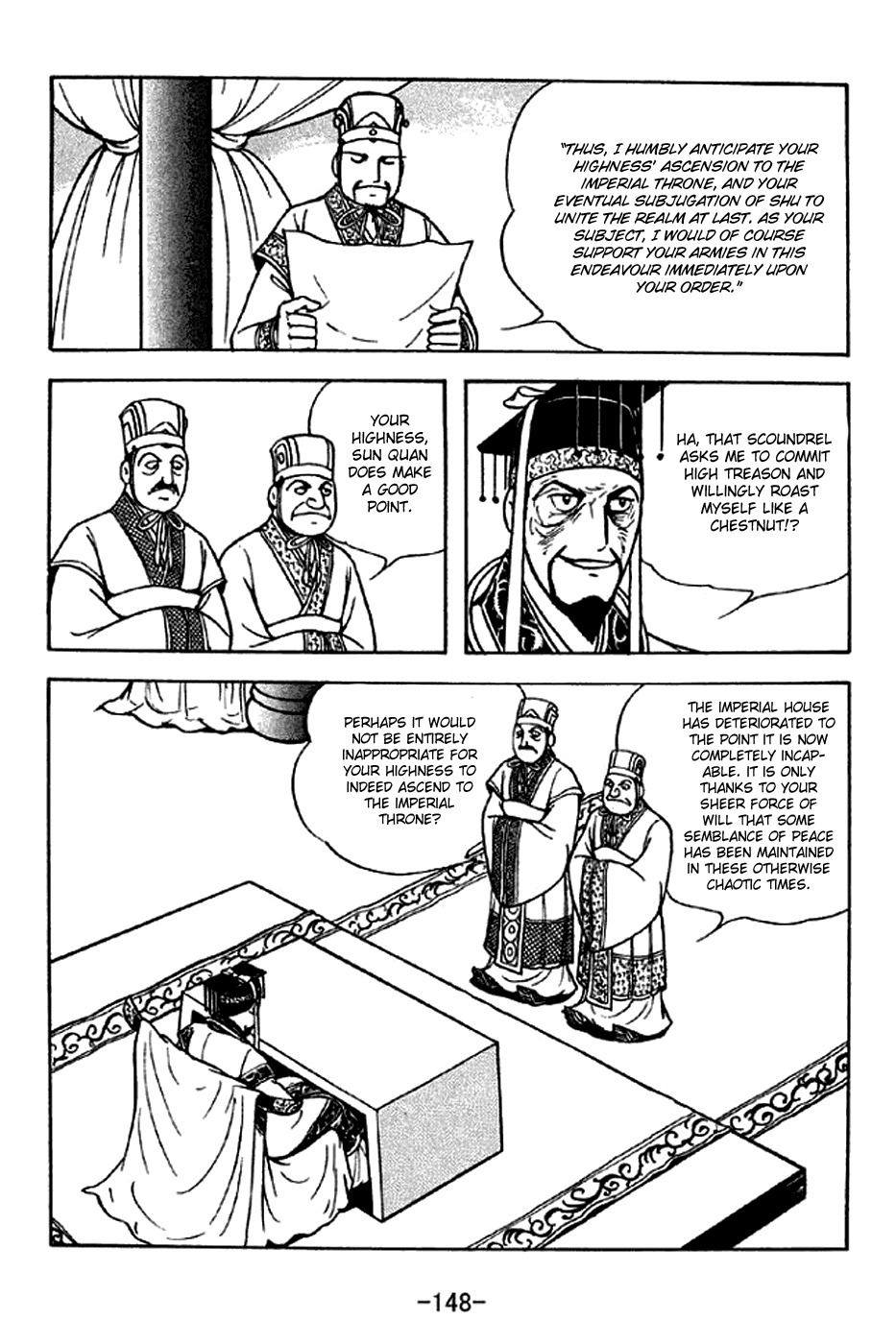 Sangokushi Chapter 283 page 4 - Chapter 283: Cao Cao's Death