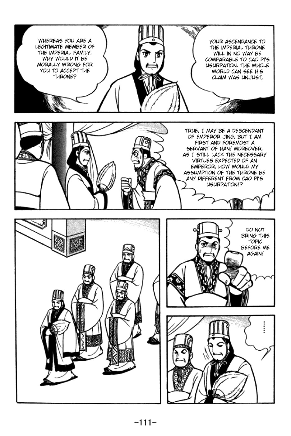 Sangokushi Chapter 292 page 4 - Chapter 292: Emperor of Shu