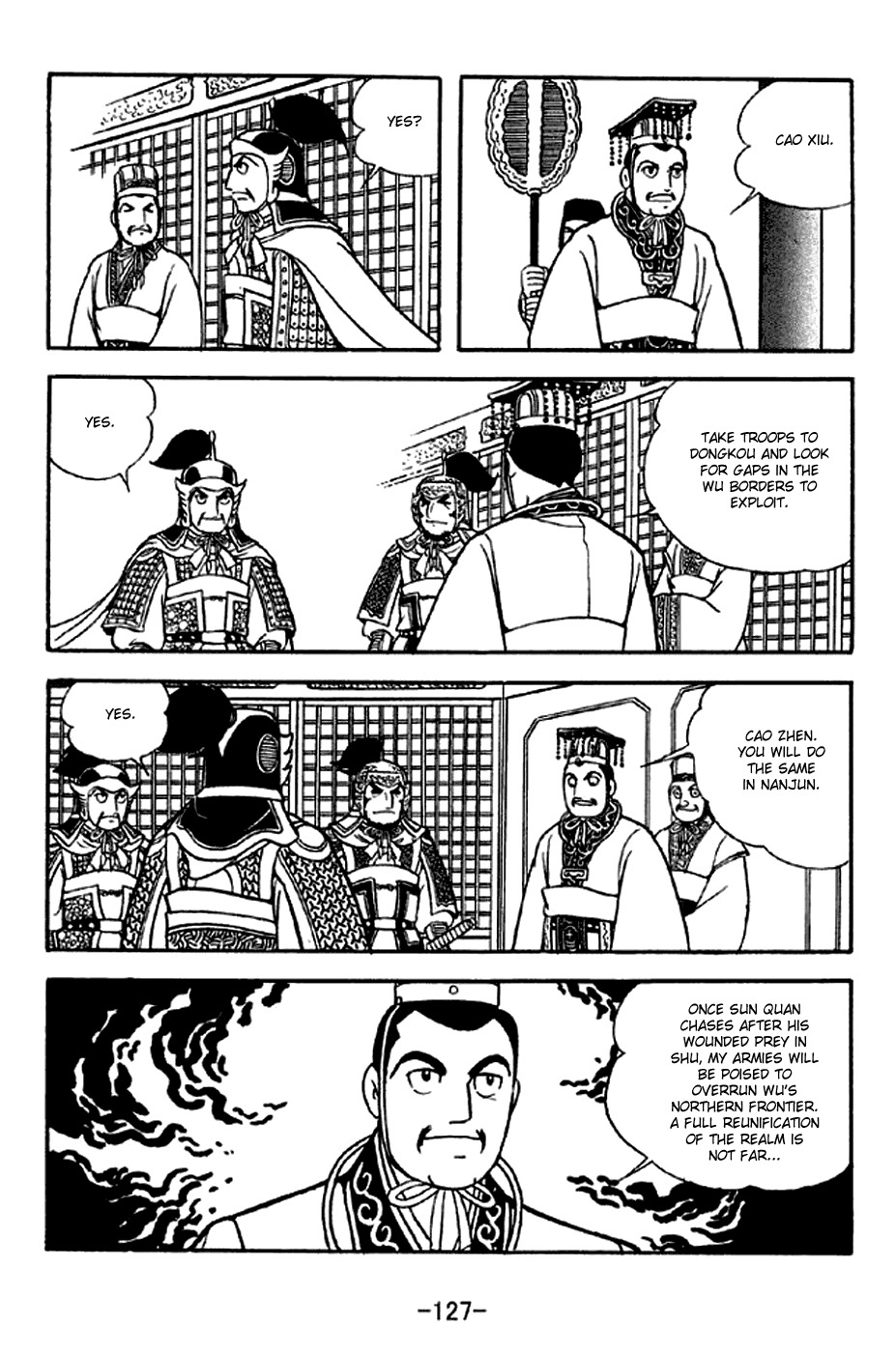 Sangokushi Chapter 303 page 4 - Chapter 303: Attack by Fire