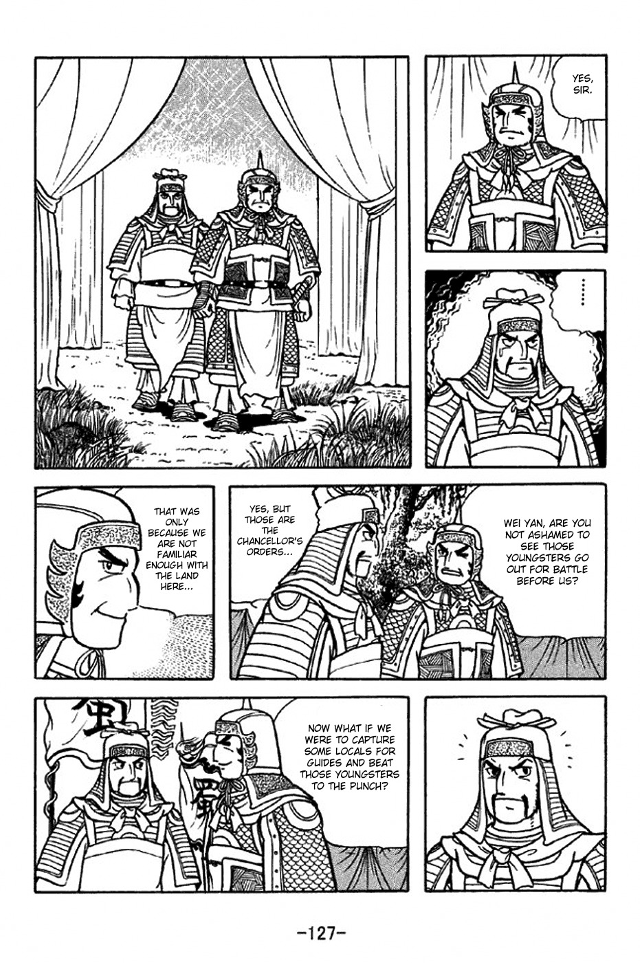 Sangokushi Chapter 316 page 4 - Chapter 316: Five Valleys