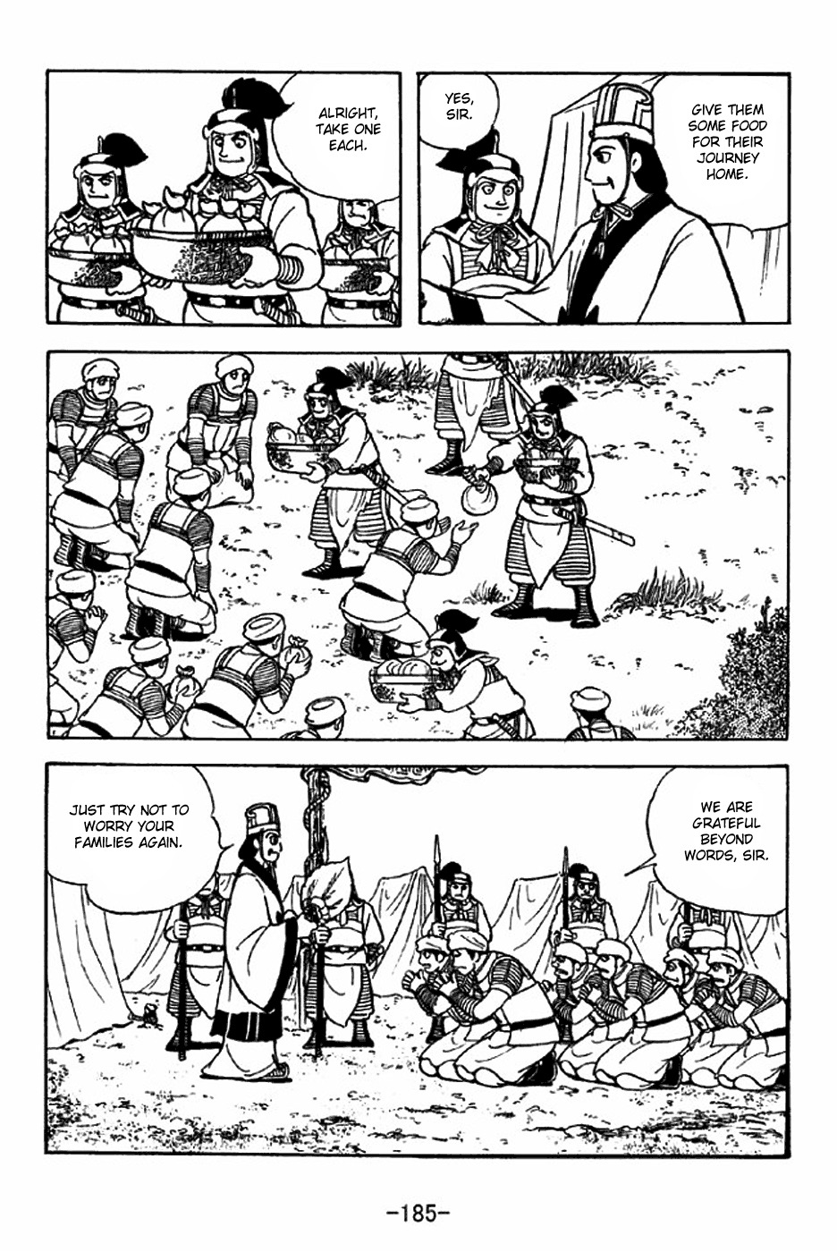 Sangokushi Chapter 318 page 3 - Chapter 318: Meng Huo Released