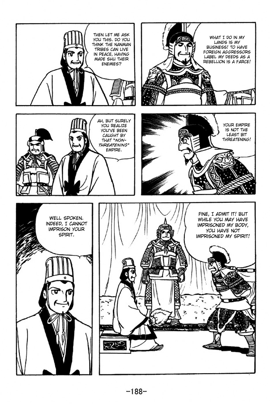 Sangokushi Chapter 318 page 6 - Chapter 318: Meng Huo Released