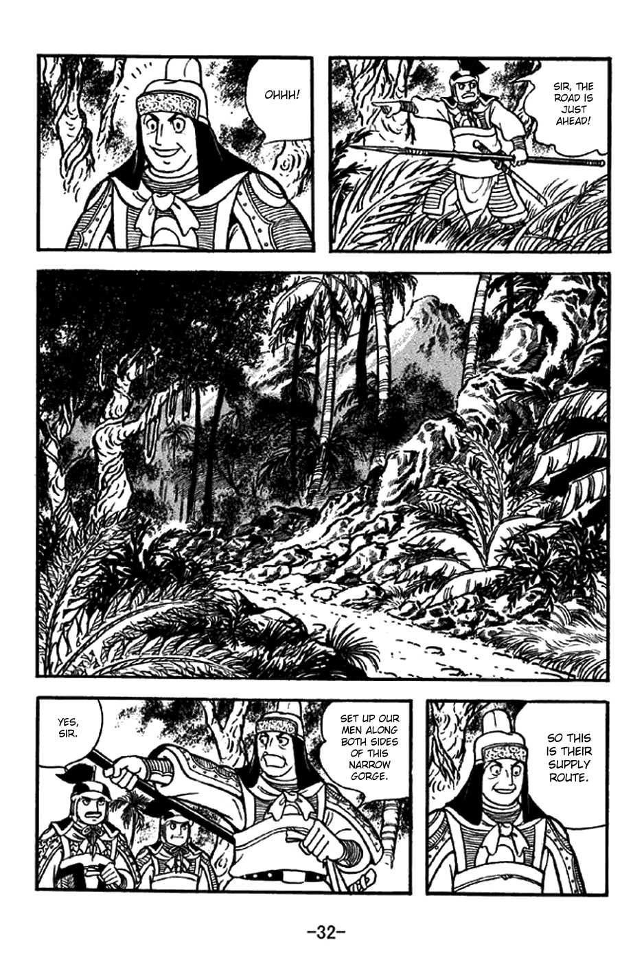 Sangokushi Chapter 320 page 2 - Chapter 320: Jiashan Gorge