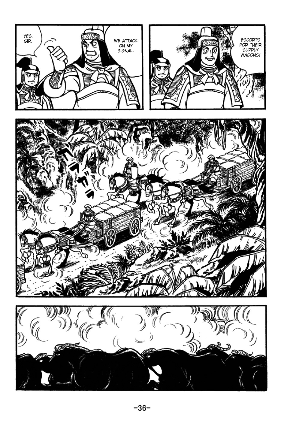 Sangokushi Chapter 320 page 6 - Chapter 320: Jiashan Gorge