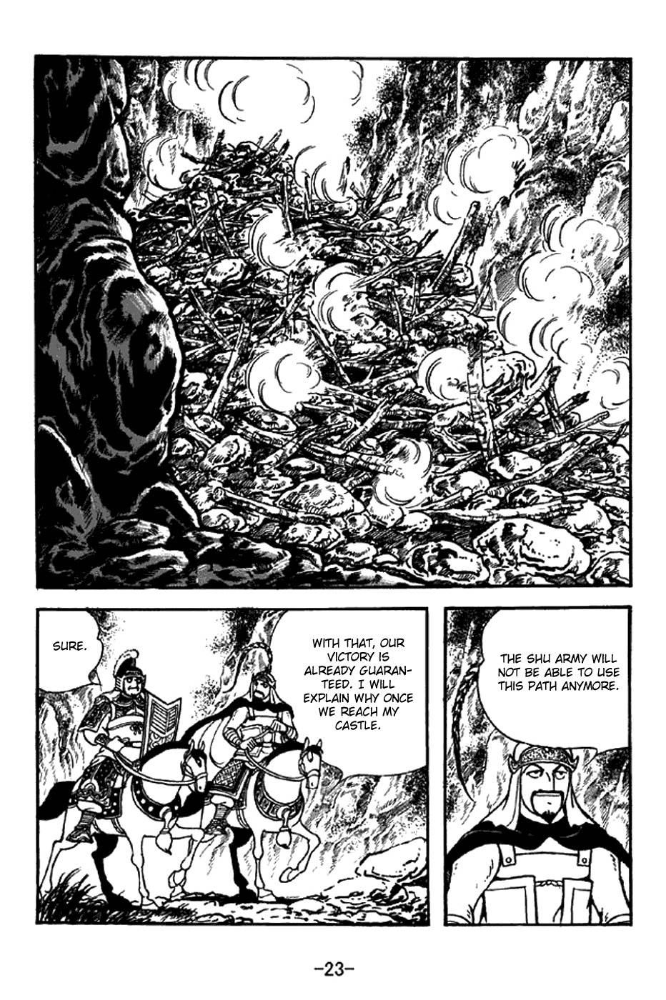 Sangokushi Chapter 327 page 29 - Chapter 327: Tulong Ravine