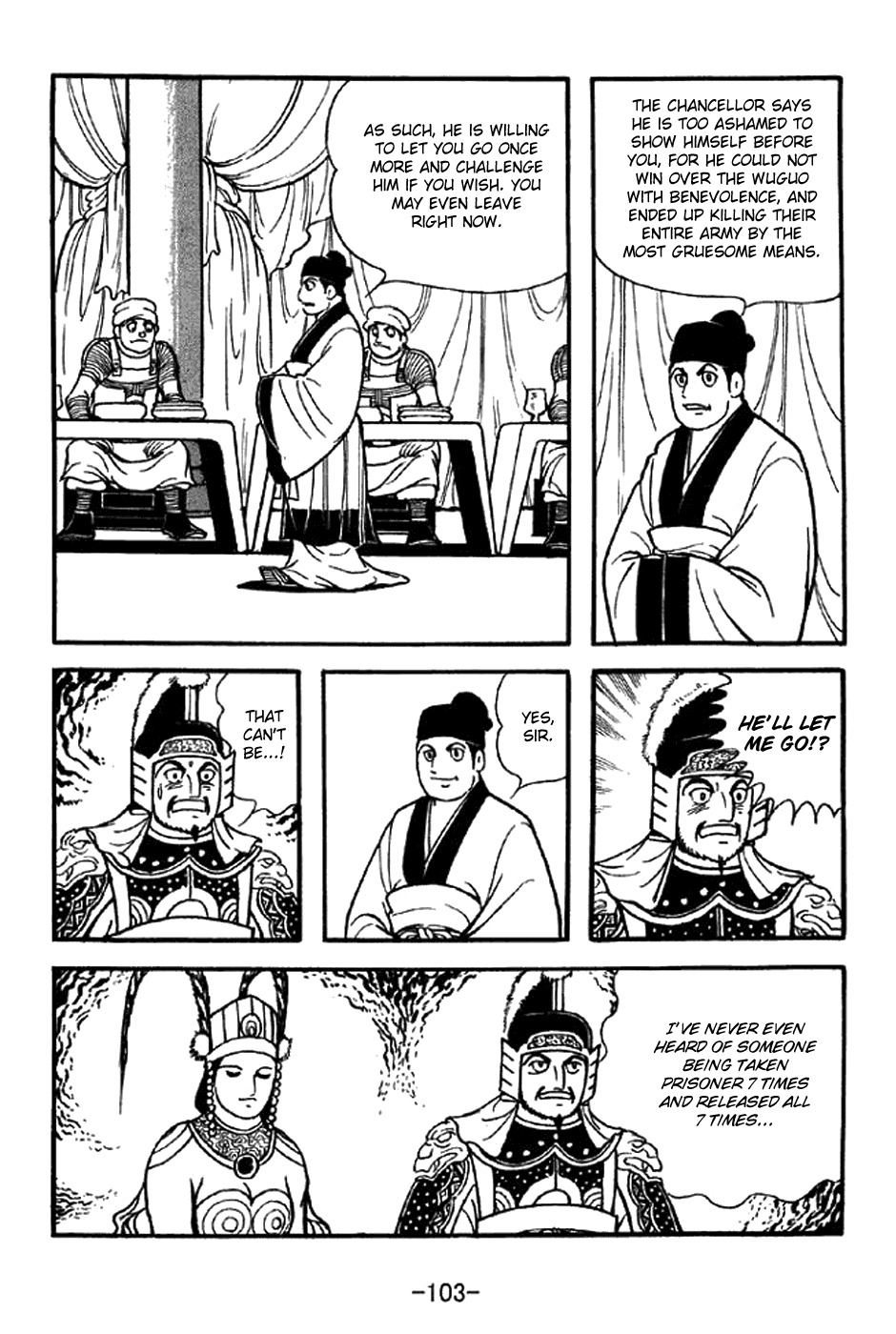 Sangokushi Chapter 338 page 28 - Chapter 338: Heartfelt Submission